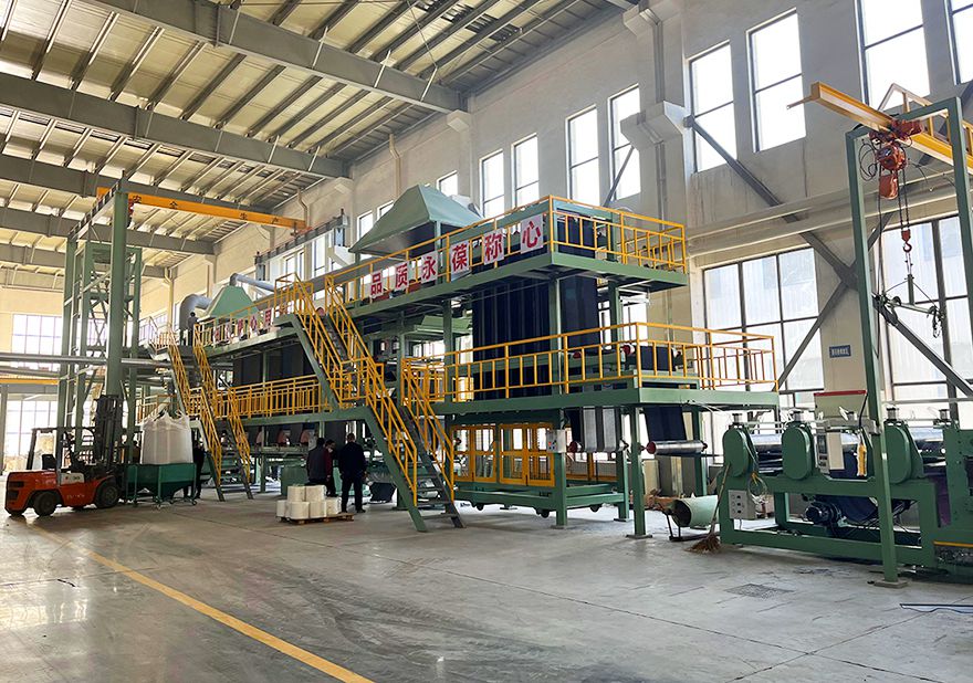 晶達(dá)第二條瀝青瓦生產(chǎn)線(xiàn)試產(chǎn)成功！